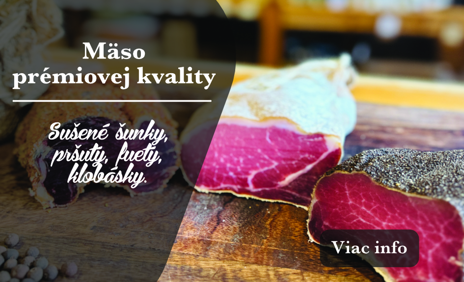 Mäso, šunky, fuety, pršuty