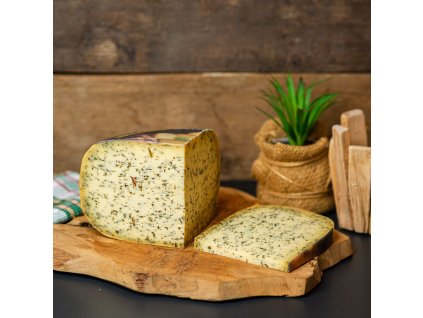 Gouda s medvedím cesnakom