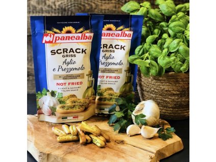 PANEALBA Griss SCRACK s cesnakom a petržlenom 100g