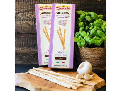 PANEALBA BREADSTICKS tyčinky s cesnakom 125g