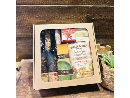 Kraft krabička s dvomi destilátmi