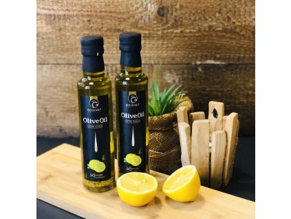 GOURMET Extra panenský olivový olej s citrónom