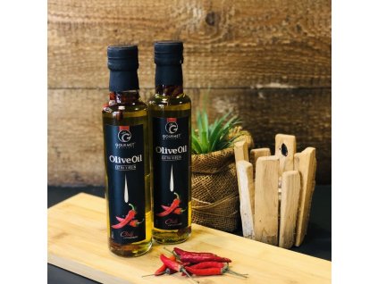 GOURMET Extra panenský olivový olej s chilli
