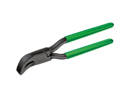 Freund kliešte na okrúhly falc 18 mm, ohnuté 45°, s ergonomickou rukoväťou