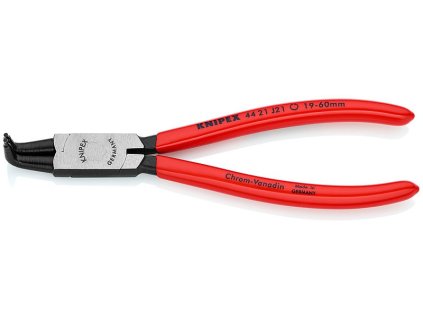 KNIPEX Kliešte na segerky vnútorne 170mm zahnuté 19-60mm