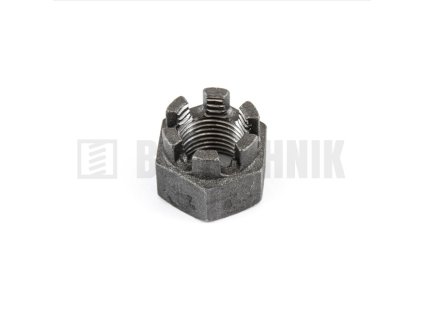 DIN 935 M 12x1,5 6.0 korunková matica