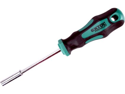 EXTOL Skrutkovač, magnetický držiak na bity 1/4"