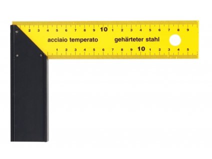 Uholník stolársky 300x135 PROFI žltý