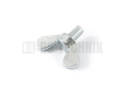 DIN 316 M 6x16 ZN skrutka s krídlovou hlavou