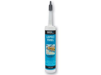 Lepiaci kaučukový tmel 315ml šedý