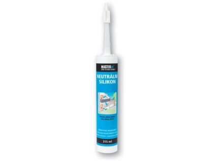 Neutrálny silikón 315ml čierny Mastersil
