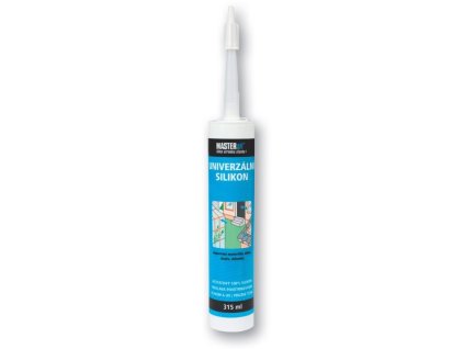Silikón univerzálny 315ml biely Mastersil