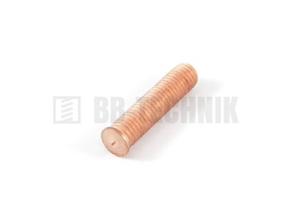 DIN 32501 M 4x10 oceľ/CU navarovacia skrutka