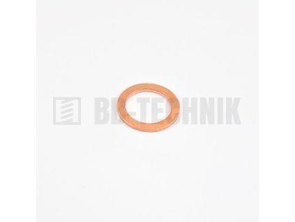 DIN 7603A 16x20,0x1,5 meď CU tesniaca podložka