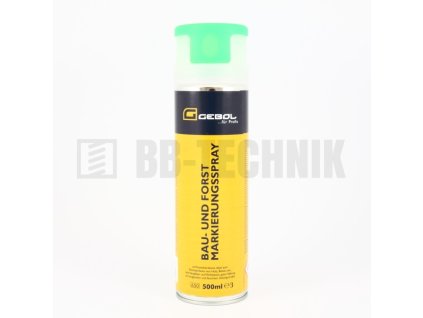 Značkovací sprej zelený 500 ml Gebol