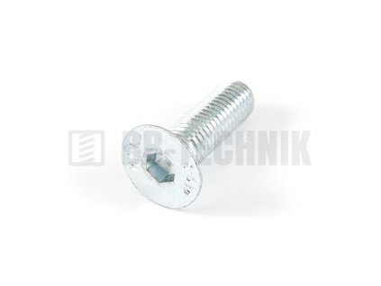 DIN 7991 M 4x10 10.9 ZN skrutka imbusová so zapustenou hlavou