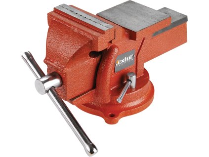 EXTOL Zverák otočný 150 mm s kovadlinou