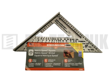 Uholník Swanson speed square metric