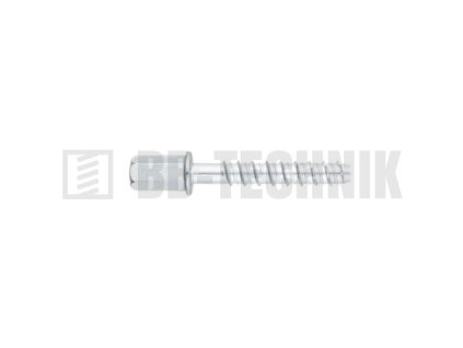 Turbovrut 6/55 (8x55) M8/M10 do betónu so 6-hrannou hlavou s vnútorným závitom
