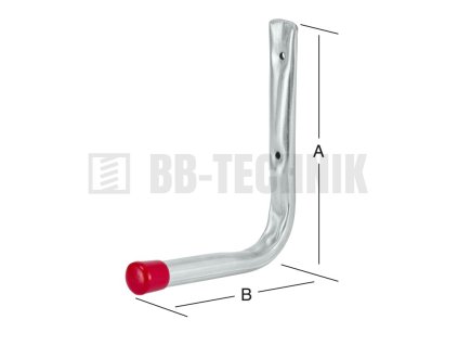 Hák priamy 350x165 mm
