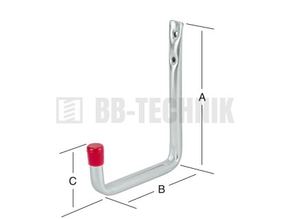 Hák závesný U 120x82x41mm