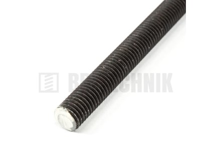 DIN 975 M 27x1000 10.9 vysokopevnostná čierna závitová tyč