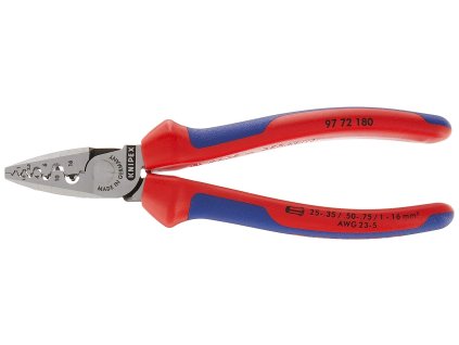 KNIPEX Klieste lisovacie pre koncove dutinky 180mm 9772180