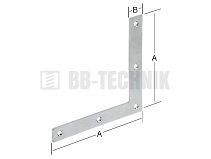 Rohovník 100x100x15 mm