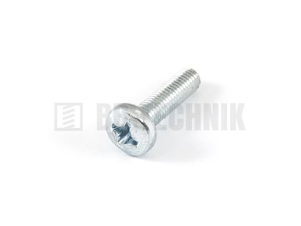 DIN 7985A M 4x10 4.8 ZN skrutka s polguľatou hlavou s krížovou drážkou PH
