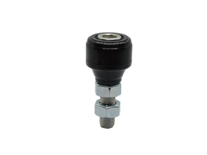 Polyamidový vodiace koliesko D-36mm, H-39mm, M12 pre horné vedenie posuvných brán