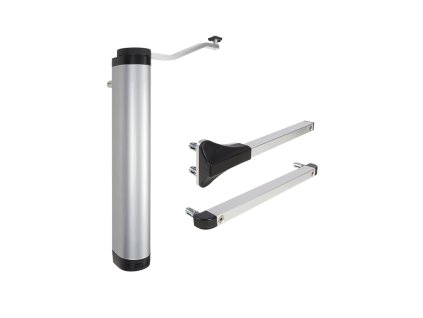 LOCINOX® VERTICLOSE-2 - hydraulický zatvárač s klznou lištou, pre krídlové bránky do 150 kg