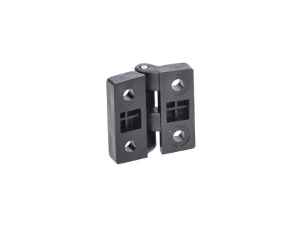 Záves plastový 30x30mm, otvor fi. 4.5mm