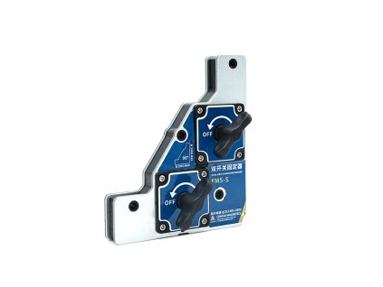 Dvojitý zvárací magnet 90°, 135x112x18mm