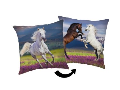 Polštářek koně meadow velikost 40/40 cm
