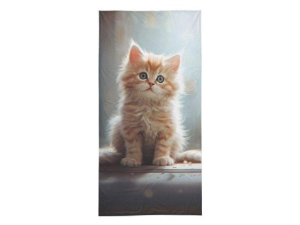 DETEXPOL Osuška Kotě rezavé Bavlna - Froté, 70/140 cm