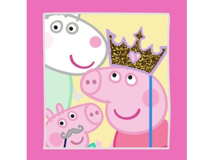 FARO Magický ručníček Peppa Pig pink  Bavlna - Froté, 30/30 cm