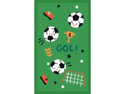 FARO Dětský ručník Fotbal  Bavlna - Froté, 50/30 cm