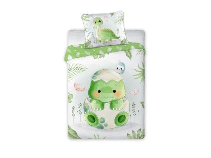 Povlečení do postýlky Dino baby Bavlna, 100x135, 40x60 cm