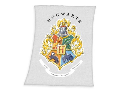 HERDING Fleece deka Harry Potter grey  Polyester, 130/160 cm