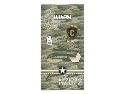 DETEXPOL Osuška Army  Bavlna - Froté, 70/140 cm