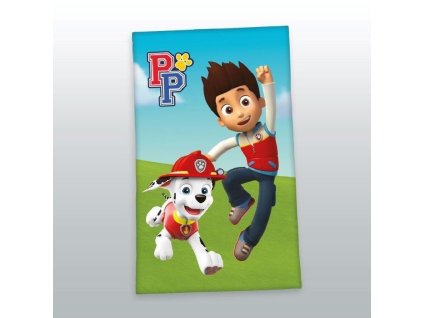 DETEXPOL Osuška Paw Patrol Alex a Marshall  Bavlna - Froté, 70/140 cm