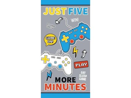 DETEXPOL Osuška Play Game  Bavlna - Froté, 70/140 cm