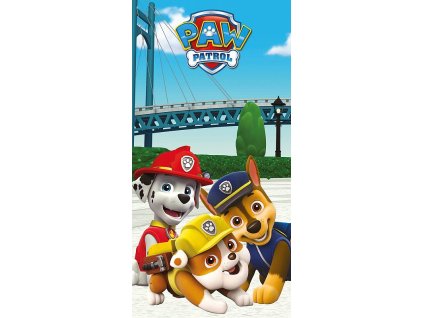 JERRY FABRICS Osuška Paw Patrol 0 Bavlna - Froté, 60 70/140 cm
