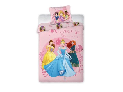 FARO Povlečení Princezny  Bavlna, 140/200, 70/90 cm