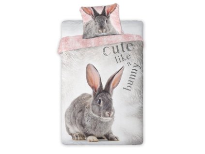 Povlečení Králíček 140/200 cm