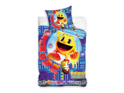 Povlečení PACMAN blue 140/200