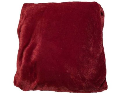 JERRY FABRICS Prostěradlo mikroplyš vínová  Polyester, 90/200 cm