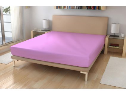 Jersey prostěradlo EXKLUSIVE Fialková 180/200