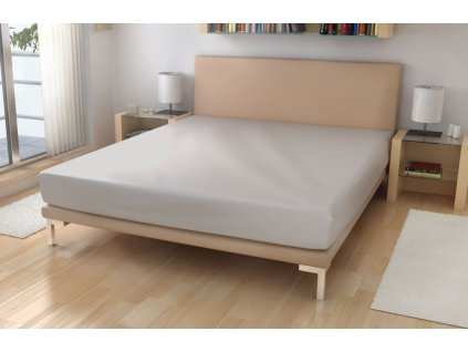Polášek Jersey prostěradlo  Bavlna 150g/m2, 140/200 Šedá cm