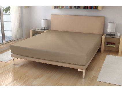 Polášek Prostěradlo Micro EXKLUSIVE Béžová  Polyester, 90/200 cm